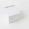 5" x 5" x 4" White Box ( cake slice )
