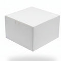 6" x 6" x 4" White Box ( 1/4kg)