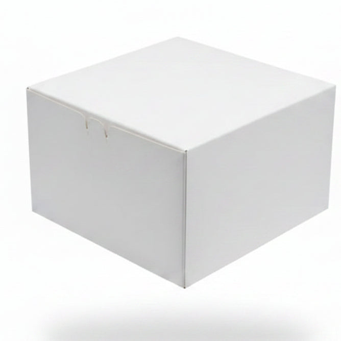 6" x 6" x 4" White Box ( 1/4kg)