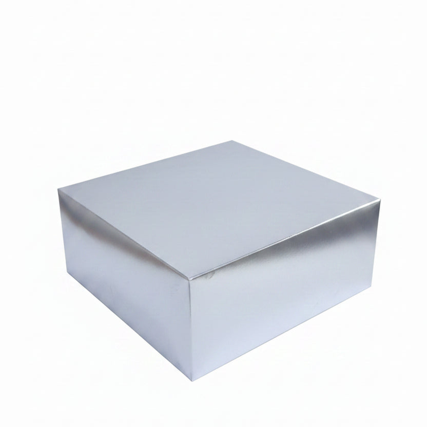 12" by 12" by 5" Silver Cake Box (2kg )