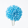 Pompom Flower  Light Blue