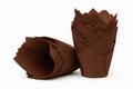 Tulip Brown Cases 50Pcs (15X15Cm) | Muffins