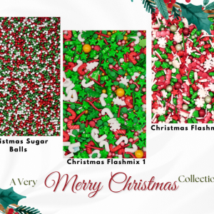 Christmas Sugar Pearls – Festive Edible Cake Decorations