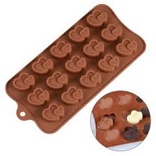 Double Heart Mold (15 Hole) – Silicone Mold for Cakes, Chocolate, and Fondant