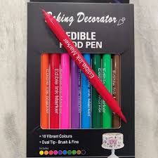 Edible Pen – Food Grade Marker for Cake and Cookie Decorating
