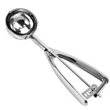 Stainless Steel Ice Cream Scoop – Easy-Release Lever Handle