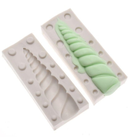 Unicorn Horn Silicone Mold – Perfect For Magical Cake Toppers