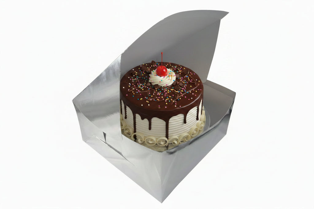 Silver  Cake Boxes | (10" - 18")