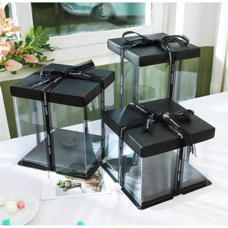 Transparent  Pvc Cake Boxes