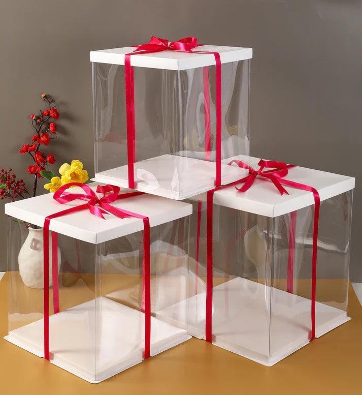 Transparent  Pvc Cake Boxes