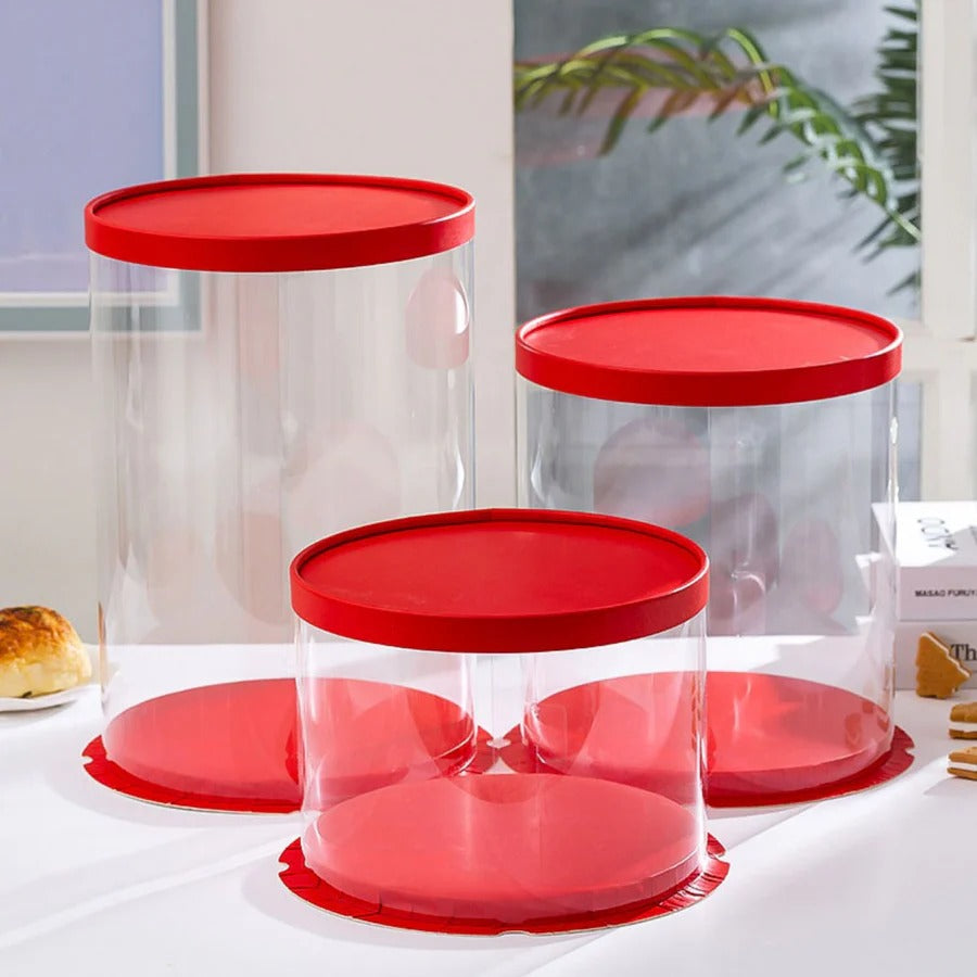 Transparent  Pvc Cake Boxes