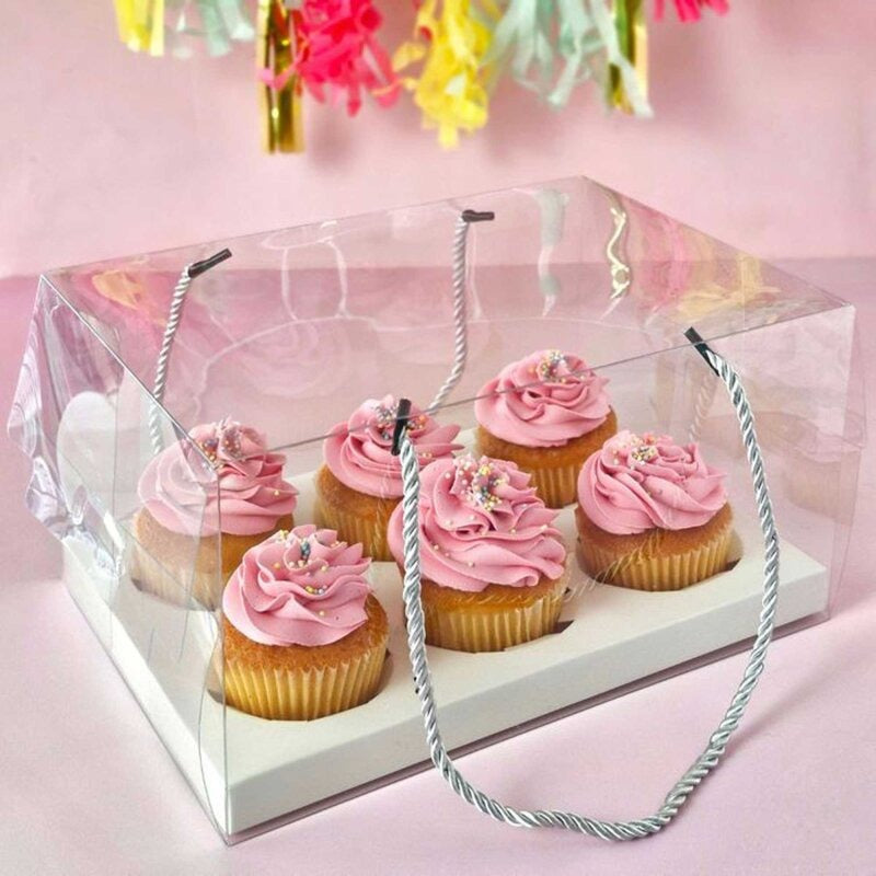 Clear Cupcake Boxes