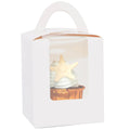 White  Single Cupcake Boxes