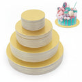 Thin Round Gold Boards