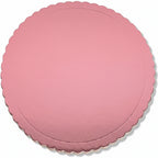 Rose Gold  Scalloped Round Boards