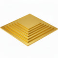 Square Gold Drum Boards
