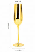 Gold Champagne Glasses