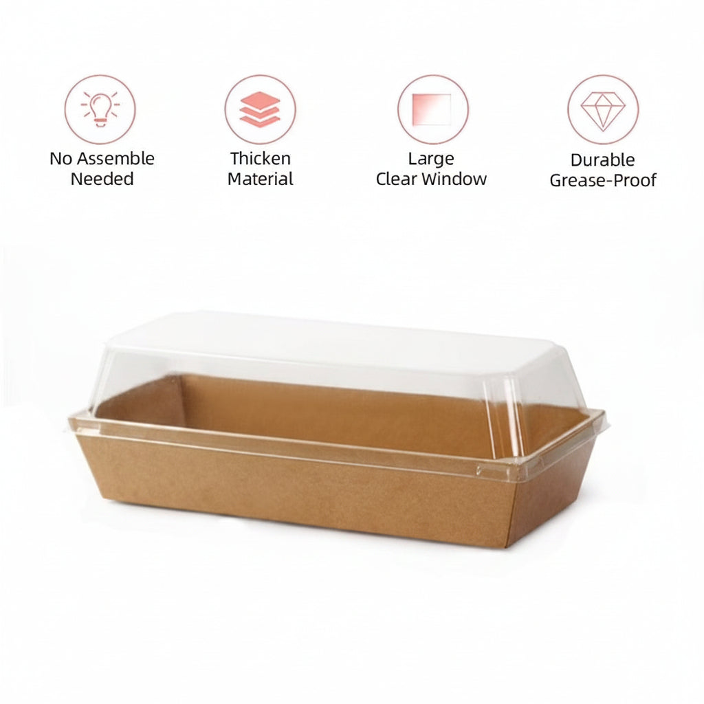 Brown dessert  Containers