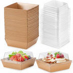 Brown dessert  Containers