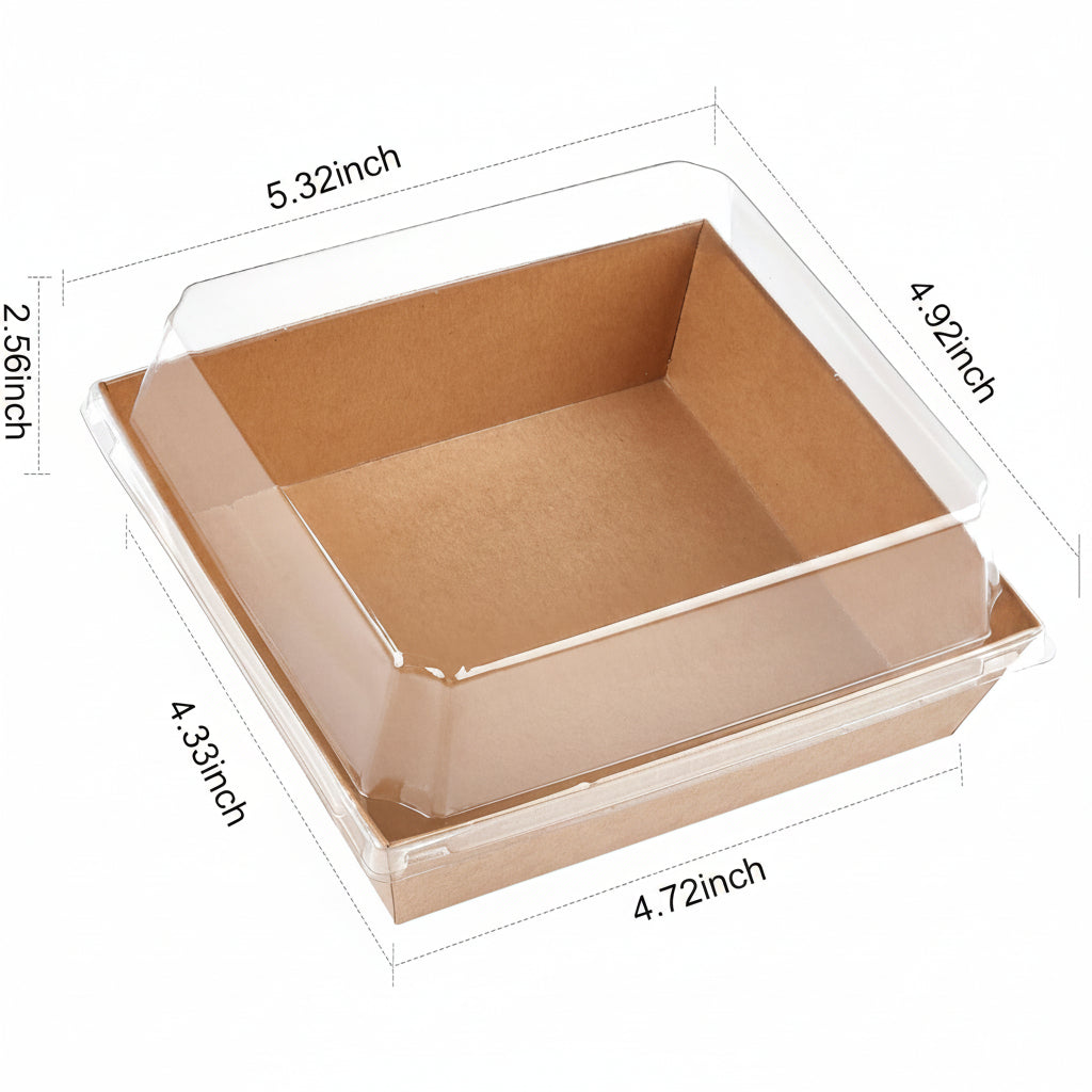 Brown dessert  Containers