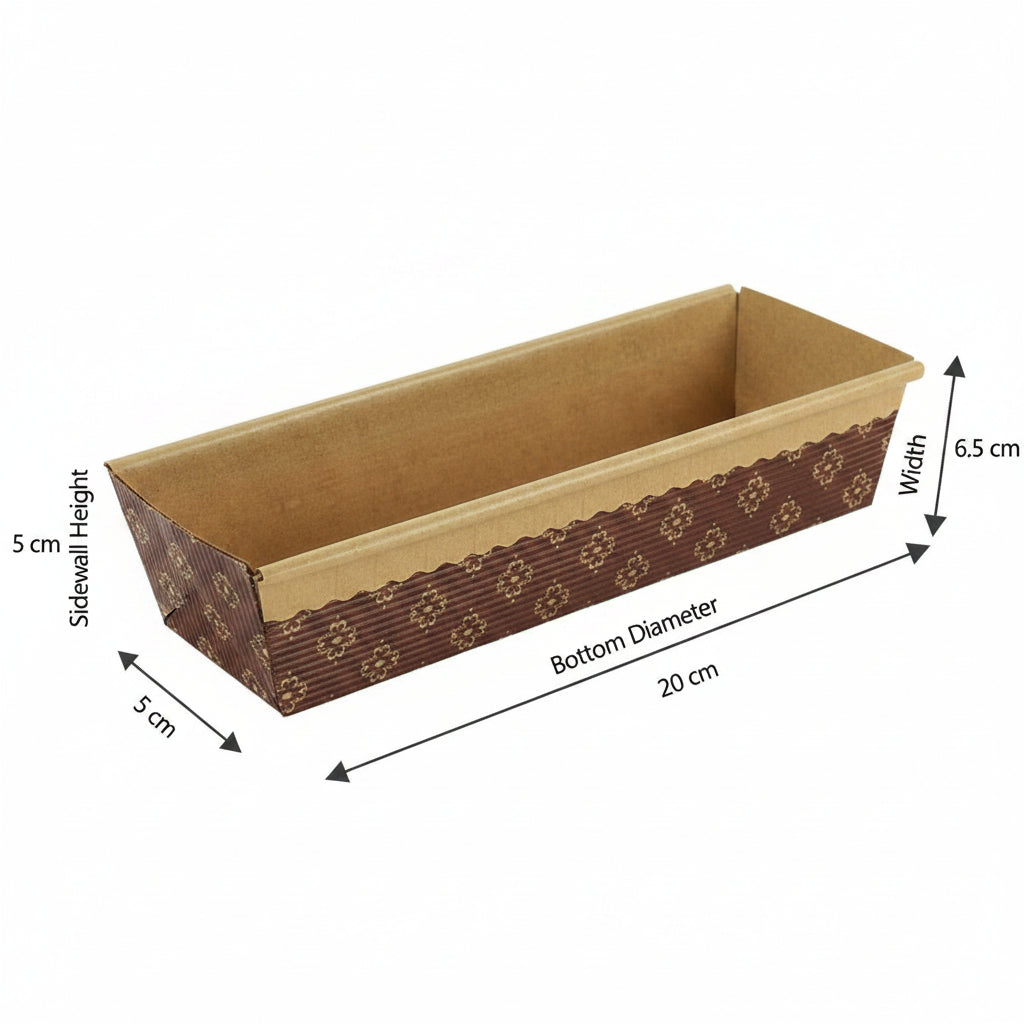 Hot Pack Rectangular Baking / Packing Containers