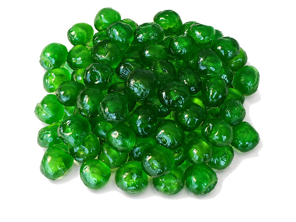 Glazed Green Cherries