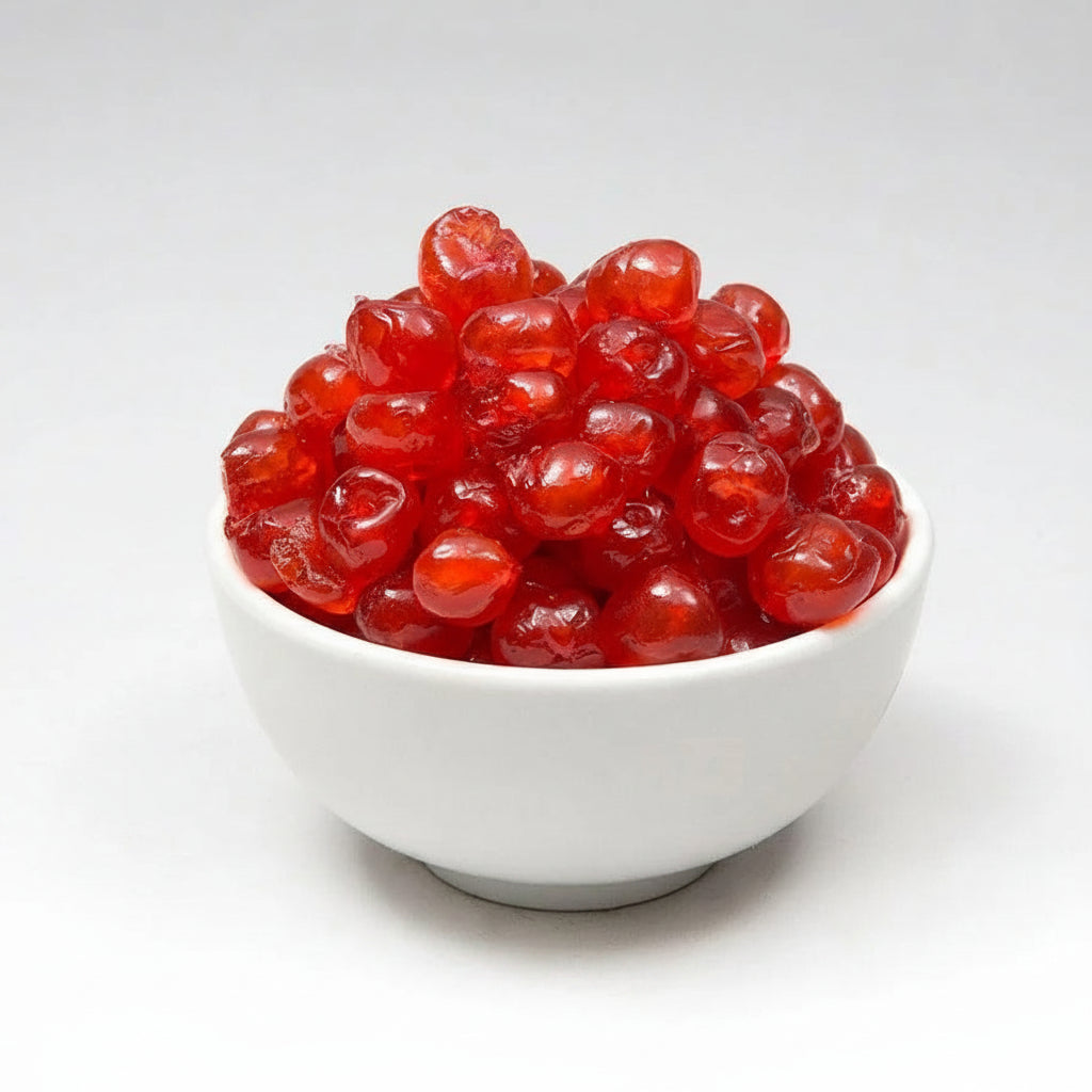 Glazed Red Cherries