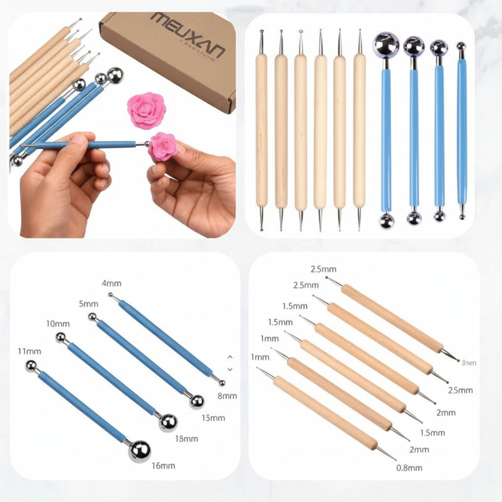 Set of 10 Pcs Modelling Tools
