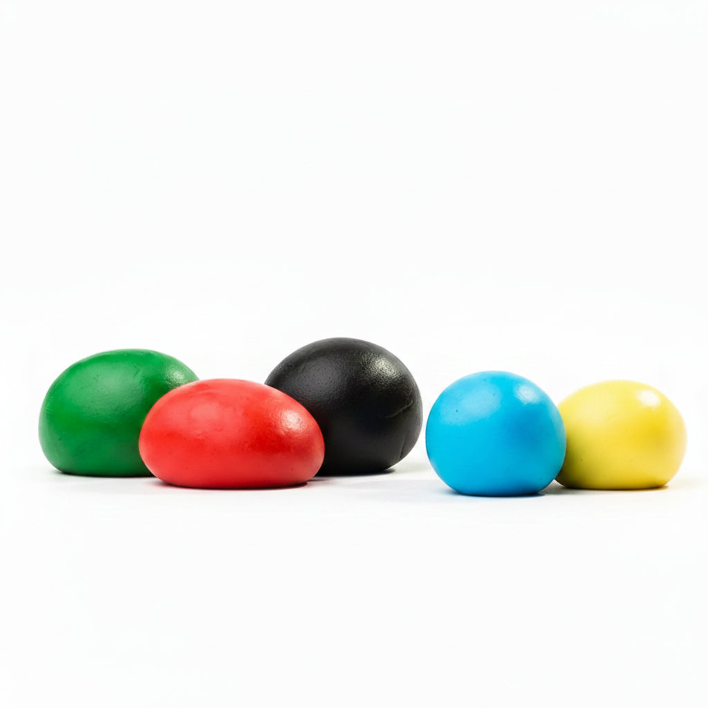 Delights Hive assorted Fondant 500G ( Black, Yellow , Green , Red and Blue )
