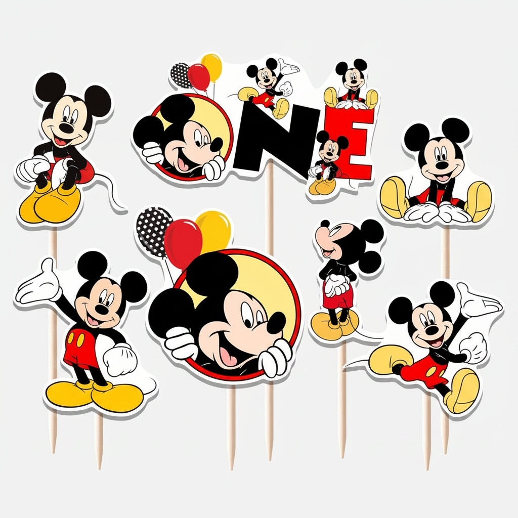 Mickey Mouse Customized Cartoon Themed   toppers