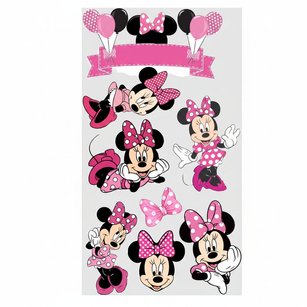Minnie Mouse Customized Cartoon Themed   toppers