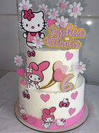 Hello Kitty Customized Cartoon Themed   toppers