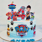 Paw Patrol Customized Cartoon Themed   toppers