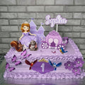 Princess Sofia Customized Cartoon Themed   toppers
