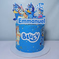 Bluey Customized Cartoon Themed   toppers