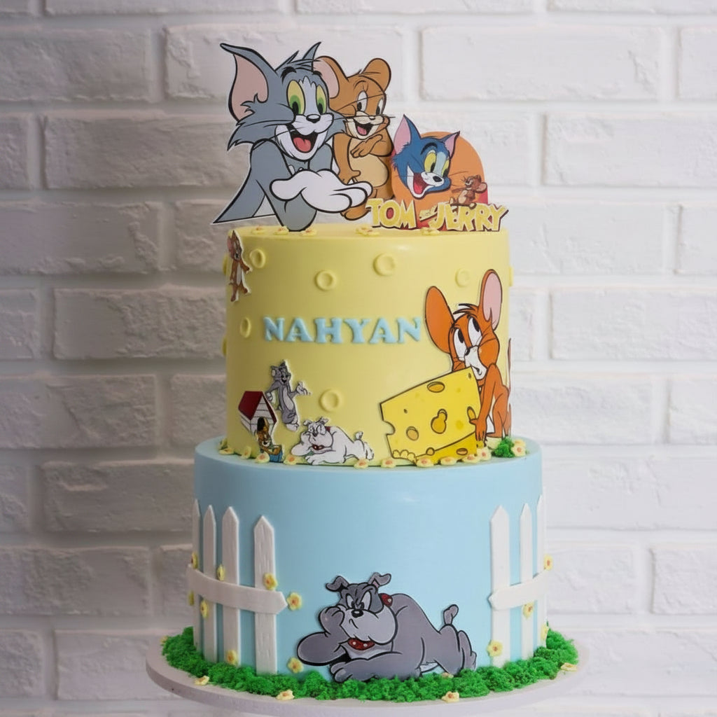 Tom and Jerry Customized Cartoon Themed   toppers
