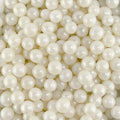 7mm Edible White  Sugar Pearls