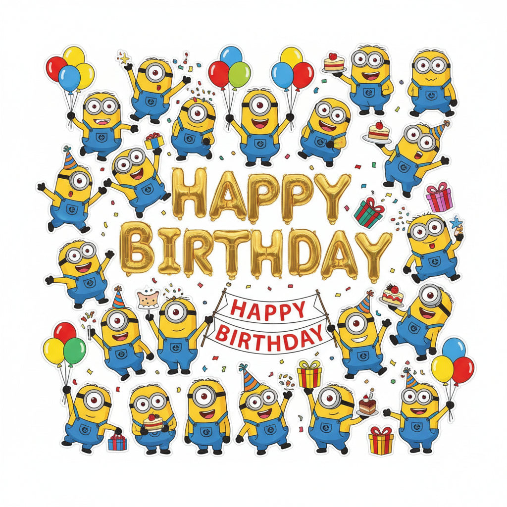 Minions  Customized Cartoon Themed toppers