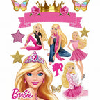 Barbie Customized Cartoon Themed toppers