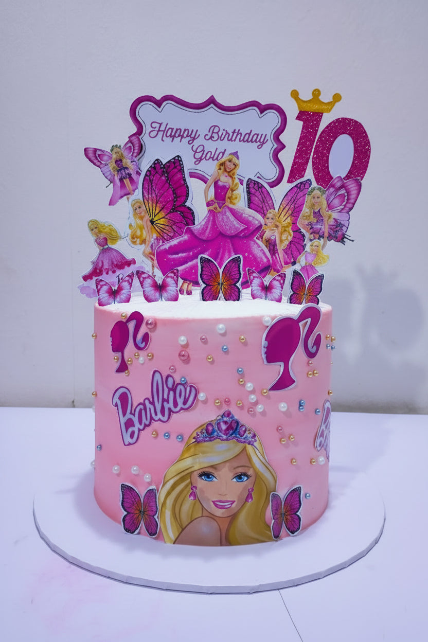 Barbie Customized Cartoon Themed toppers