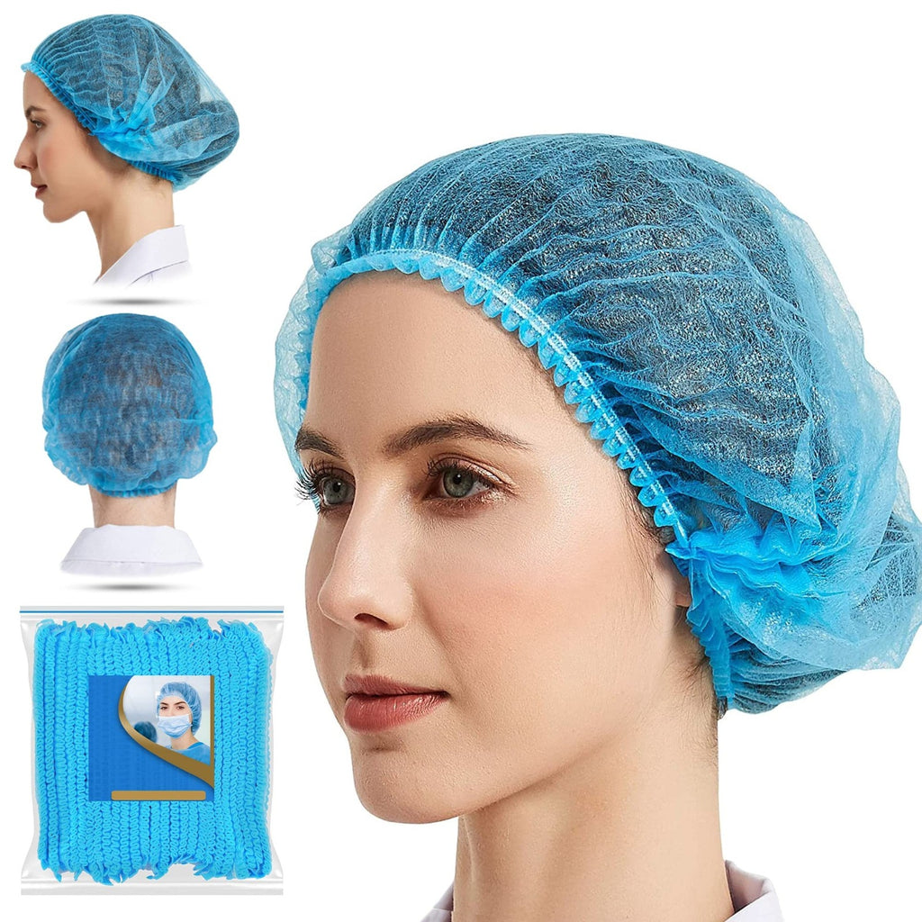 Disposable Blue Hairnets