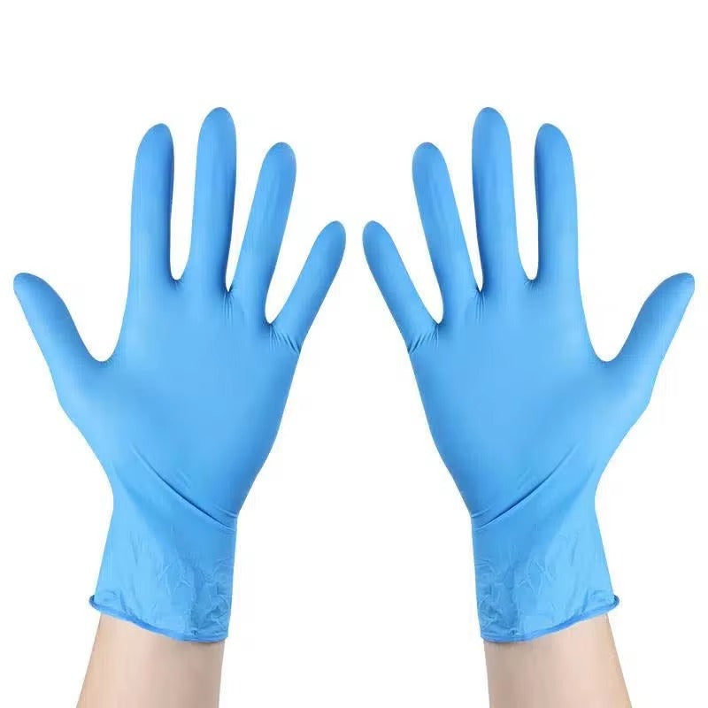 Blue Disposable Nitrile Gloves