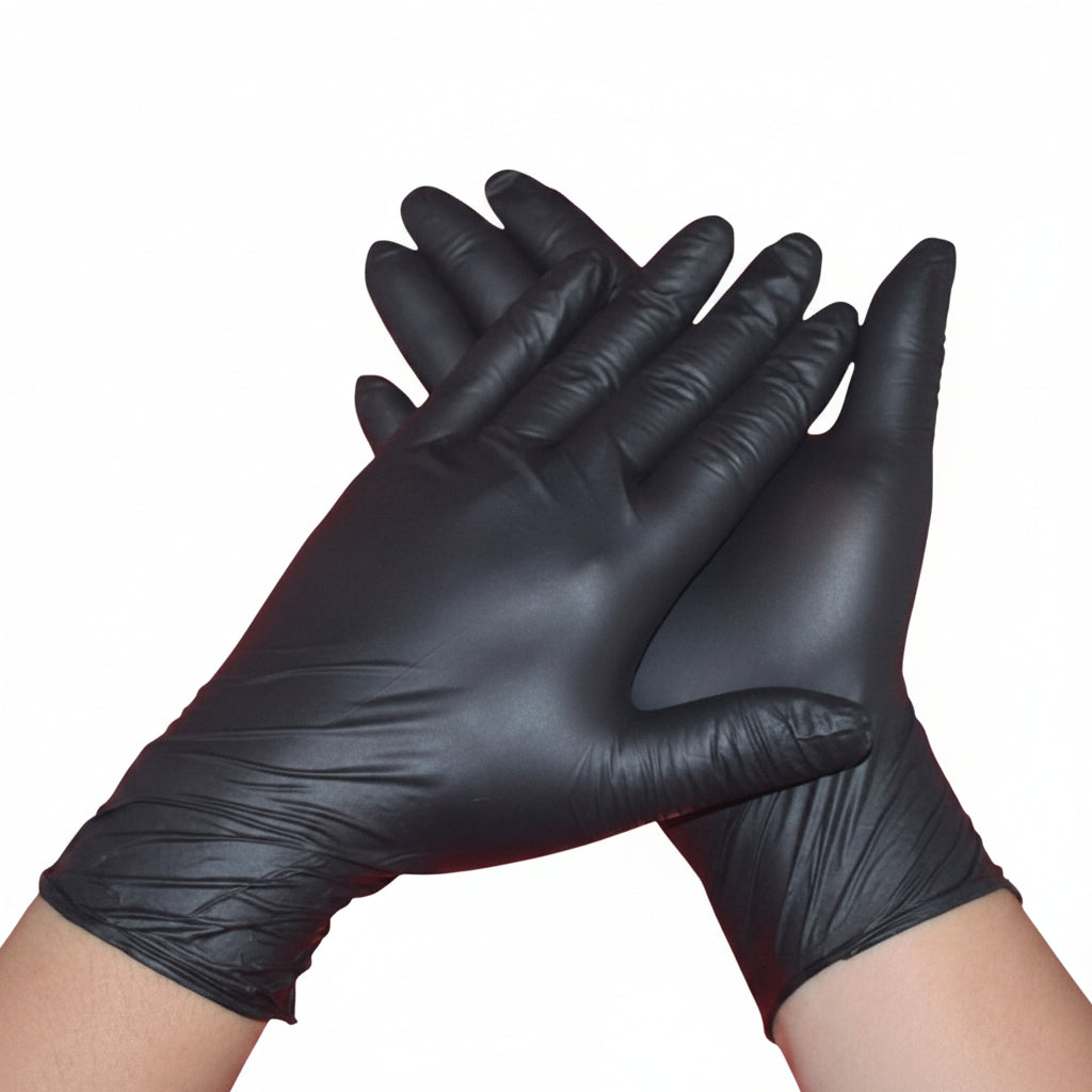 Black Disposable Nitrile gloves