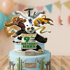 Kung Fu Panda Customized Cartoon Themed toppers