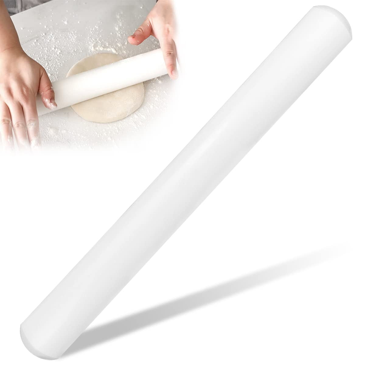 Plain Long Rolling pin 50cm