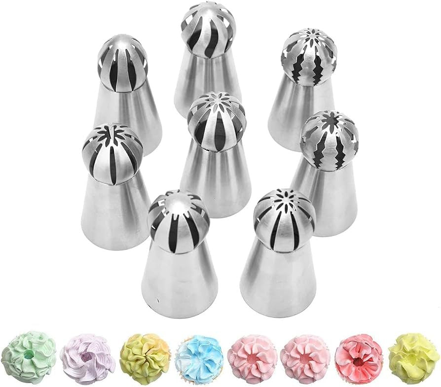 Russian nozzle 8pc set