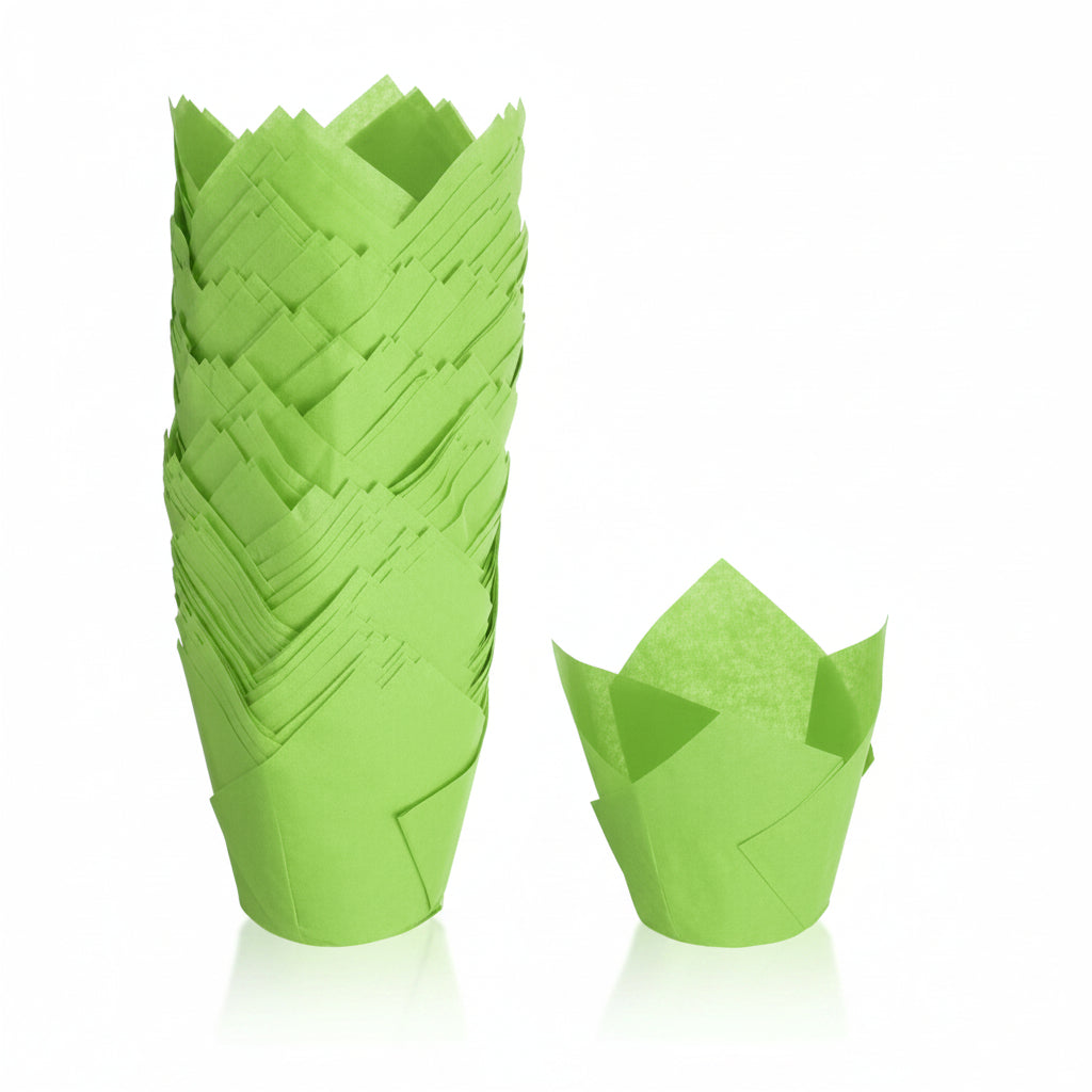 Tulip Cases 50Pcs (15X15Cm) | Muffins & Cupcakes