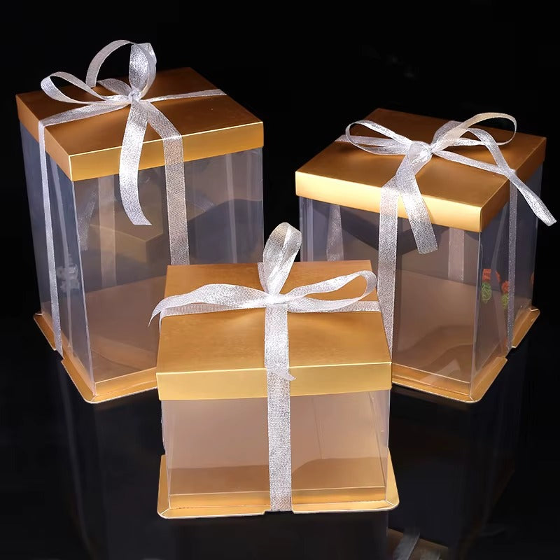 Transparent  Pvc Cake Boxes