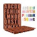 Silicone Uppercase Letter Mold – Perfect For Personalized Cakes, Chocolates & Crafts