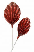 Rose Gold Paper Fan 1Pair